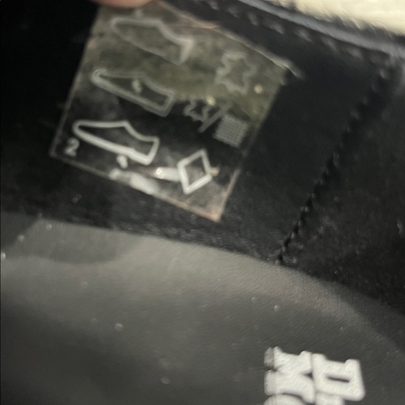 Doc Dr Martens 1461 Oxford Platform Shoes Black Calf Hair Leather Grunge Women 7 - Picture 9 of 13